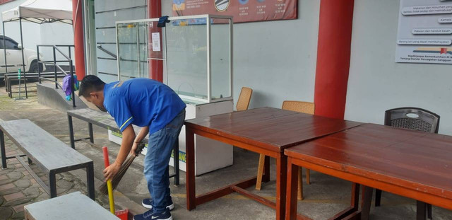 Kebersihan Layanan Kunjungan Prioritas Lapas
