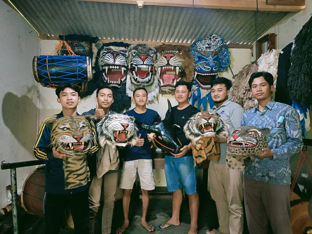 Ritual Bantengan. Gambar: Dokumentasi Pribadi