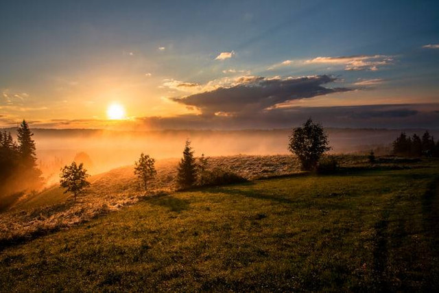 Ilustrasi Pinggan Sunrise Spot (Foto hanya ilustrasi, bukan tempat sebenarnya) Sumber: unsplash.com/ Dawid Zawila