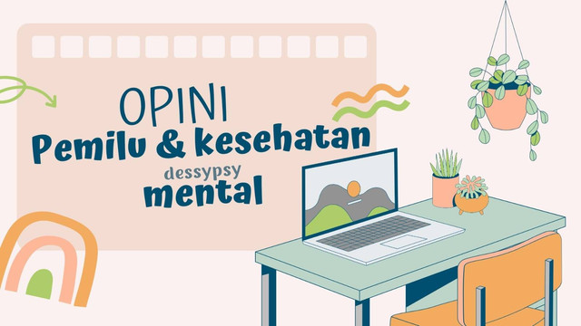 Terkait isu-isu pemilu, gangguan kesehatan Mental (Pancasila dan Psikologi)-Sumber foto Canva