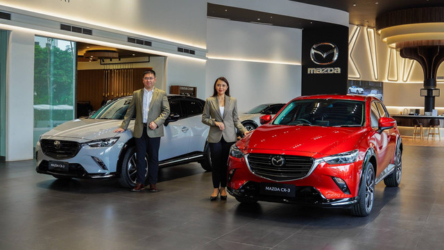 PT Eurokars Motor Indonesia (EMI) hadirkan Mazda CX-3 terbaru.  Foto: Mazda