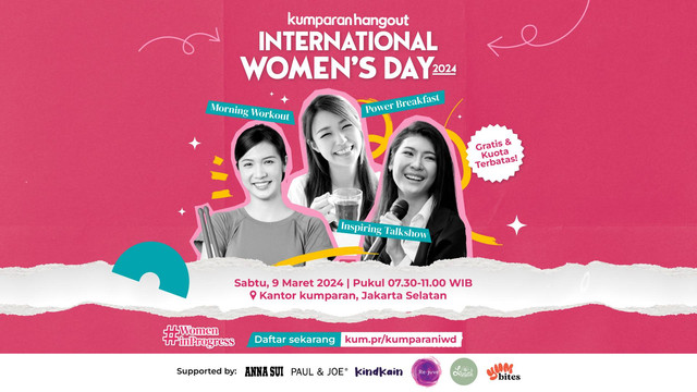 kumparan hangout edisi International Women's Day 2024. Foto: kumparan