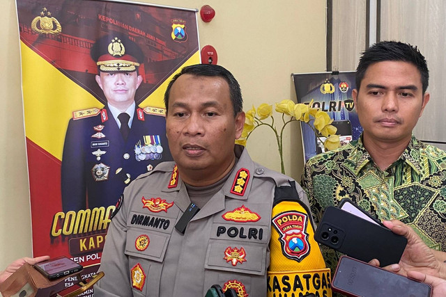 Kabid Humas Polda Jatim, Kombes Pol Dirmanto. Foto: Farusma Okta Verdian/kumparan