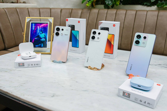 Jajaran produk terbaru dari Xiaomi Indonesia, Redmi Note 13 Series. Foto: dok. Xiaomi