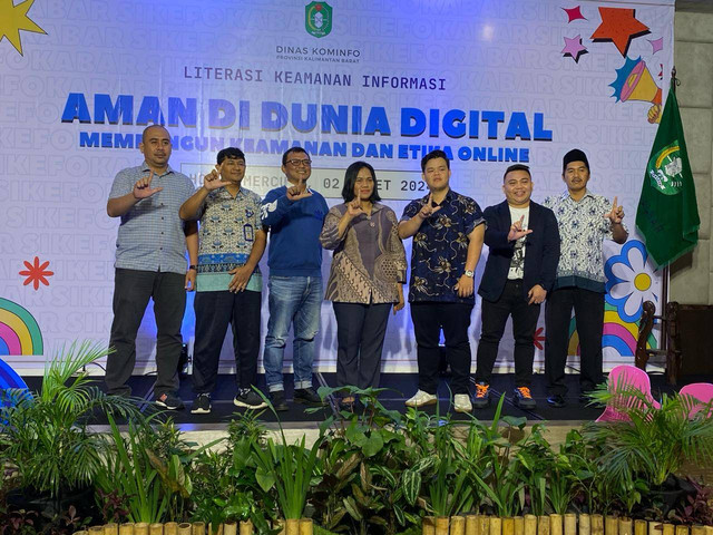 Gelar Literasi Keamanan Informasi dari Diskominfo Kalbar untuk Gen Z Pontianak agar melek tentang pentingnya keamanan digital. Foto: Yulia Ramadhiyanti/Hi!Pontianak