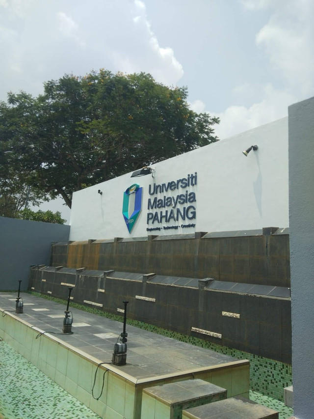Foto Simbol Universiti Malaysia Pahang, sumber: dokumentasi pribadi