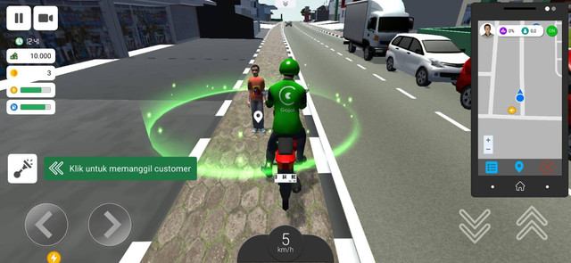 Ilustrasi Cara Main Ojol The Game. Foto: SLT/Kumparan