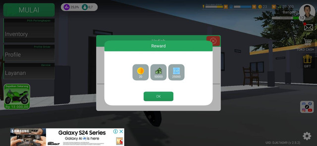 Ilustrasi redeem code Ojol The Game terbaru. Foto: Ojol The Game  