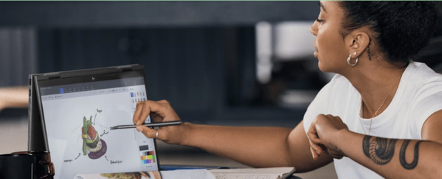 Ilustrasi laptop HP Envy. Foto: HP