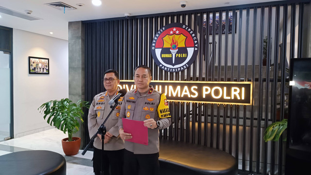 Karopenmas Polri Brigjen Pol Trunoyudo Wisnu Andiko saat dijumpai di Div Humas Polri, Rabu (6/3/2024). Foto: Thomas Bosco/kumparan