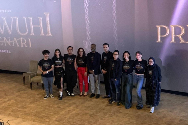 Konferensi pers film Badarawuhi di Desa Penari, Rabu (6/3), di Gandaria City, Jakarta Selatan., Rabu (6/3/2024). Foto: Vincentius Mario/kumparan