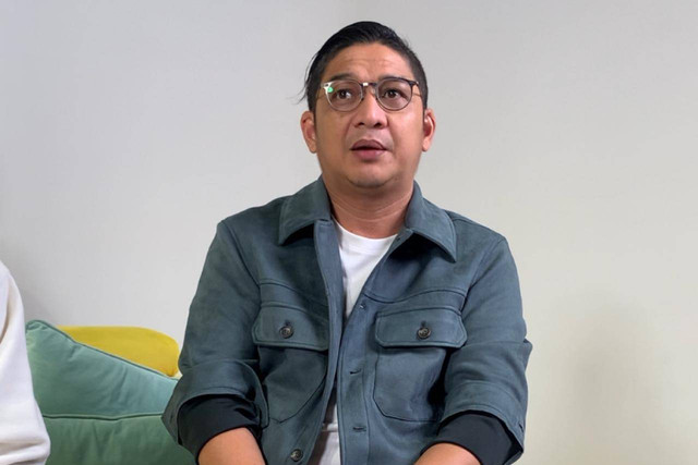 Pasha UNGU dalam konferensi pers di Jakarta Selatan, Kamis (7/3/2024). Foto: Vincentius Mario/kumparan