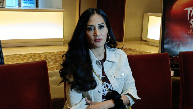 Artis Diah Permatasari saat ditemui di kawasan Kuningan, Jakarta Selatan, Jumat (8/3). Foto: Aprilandika Pratama/kumparan