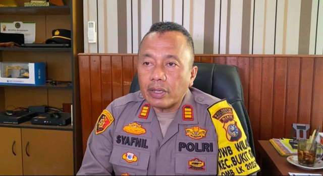 Kapolsek Bukit Raya AKP Syafnil. Dok: kumparan.