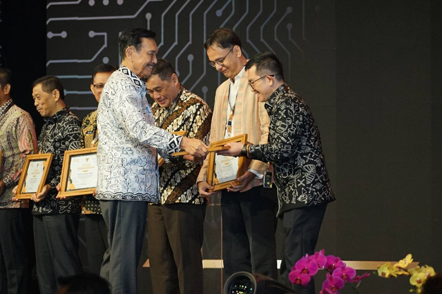 Menko Marves Luhut Binsar Pandjaitan dalam Business Matching di Sanur, Bali. Foto: LAN