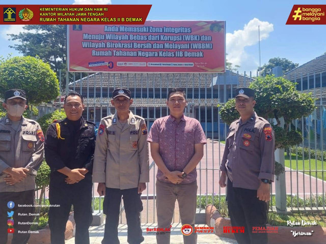 Polri dan TNI Bergandengan Tangan dengan Rutan Demak: Menjaga Keamanan Bersama