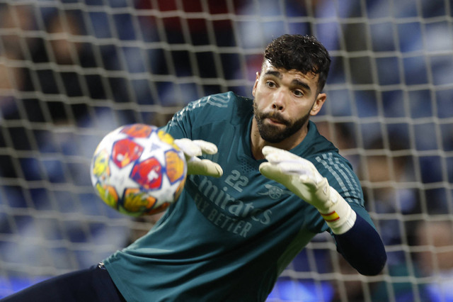 David Raya, kiper Arsenal. Foto: Action Images via Reuters/Peter Cziborra