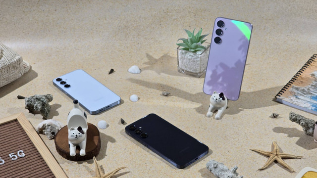 Samsung Galaxy A55 5G. Foto: Aditya Panji/kumparan