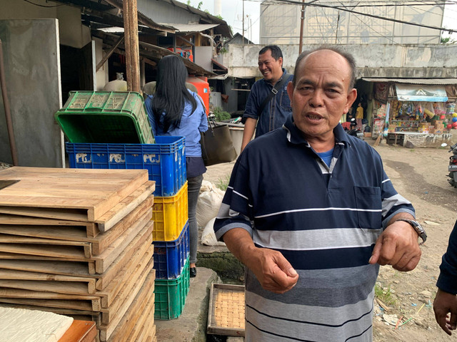 Osid Rosid, nasabah BRI yang menjadi pengusaha tahu di Cilangkap, Jaktim. Foto: Moh Fajri/kumparan