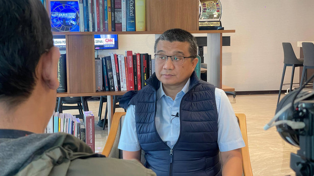 Wakil Ketua Umum Partai Golkar Erwin Aksa. Foto: Muthia Firdaus/kumparan