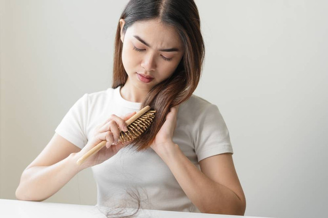 Ilustrasi rambut bercabang. Foto: Pormezz/Shutterstock 