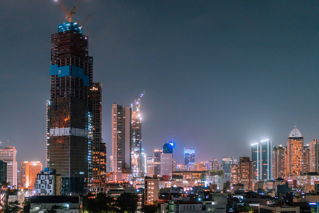 Kawasan elit di Jakarta Pusat, foto: Unsplash/Sulthan Auliya