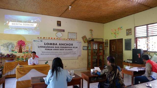 Lomba jejaring anak desa Ulakan, Karangasem - IST