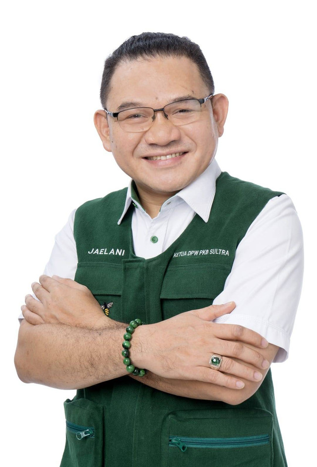 Jaelani, Politisi PKB asal Sultra yang berhasil melenggang ke senayan. Foto: Dok Istimewa.