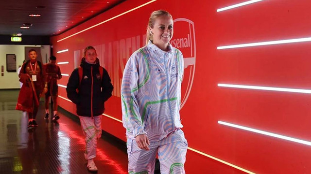 Amanda Ilestedt, bek Arsenal dan Timnas Wanita Swedia. Foto: Arsenal