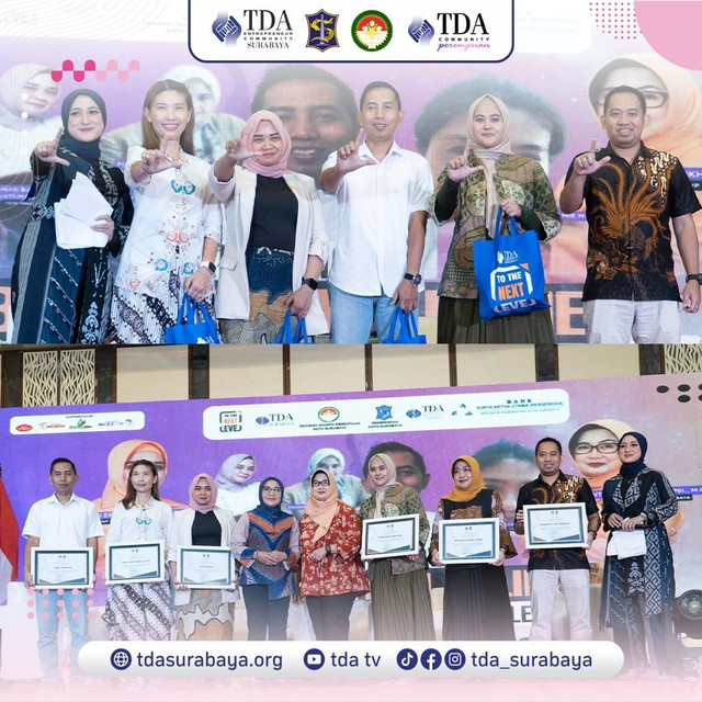TDA Surabaya Gelar Gebyar UMKM To The Next Level Gandeng DWP Kota Surabaya