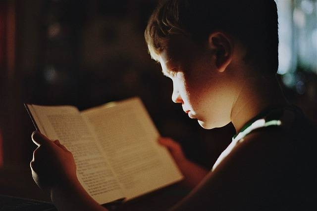 Anak yang sedang membaca buku (Sumber foto: www.pixabay.com)