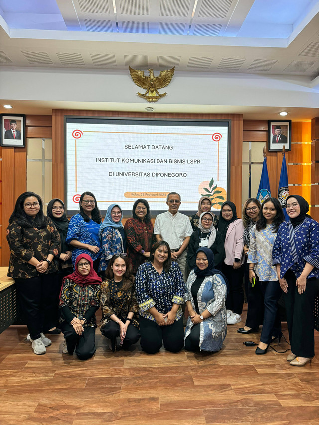 Melalui Studi Banding, LSPR & UNDIP Memperkuat Tri Dharma Perguruan Tinggi