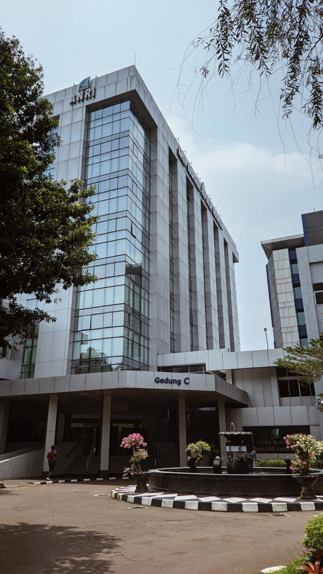 Gedung C Arsip Nasional Republik Indonesia. Foto, Dok : Alda Rosa