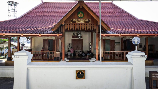 Masjid Pathok Negoro Mlangi saat Bulan Ramadan. Foto: Widi RH Pradana/Pandangan Jogja