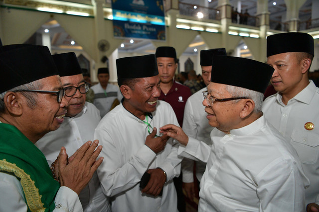 Wapres Ma'ruf Amin di Kendari. Foto: Dok. Tim Media Wapres