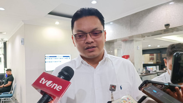 Juru Bicara MK, Fajar Laksono, saat ditemui wartawan di Gedung MK, Kamis (21/3/2024). Foto: Fadhil Pramudya/kumparan