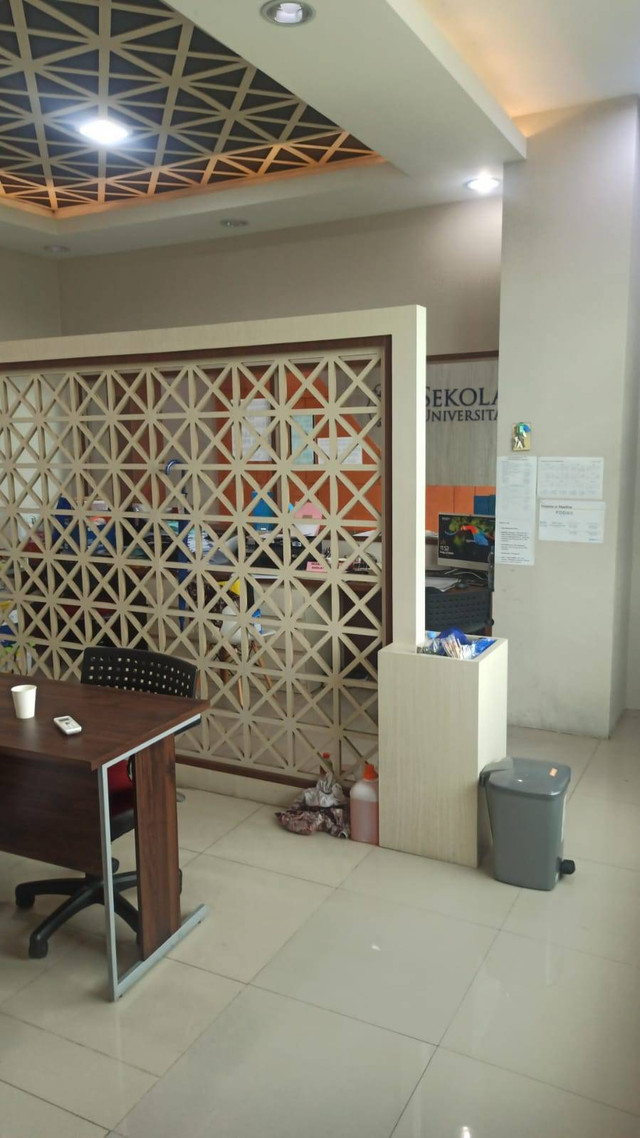 Suasana kantor di Solo usai gempa Tuban. Dok Pribadi/Nicko untuk kumparan.