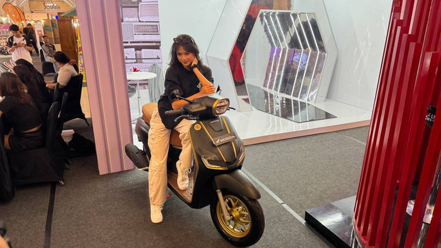 Peluncuran regional New Honda Stylo 160 di Jogja, Sabtu (16/3). Foto: Arif UT/Pandangan Jogja