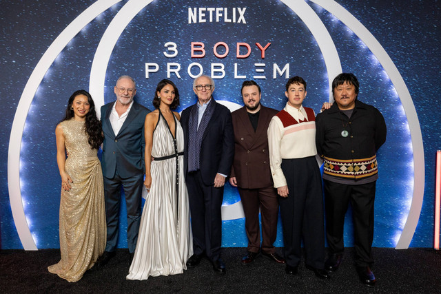 Premier 3 Body Problem di London. Foto: Netflix