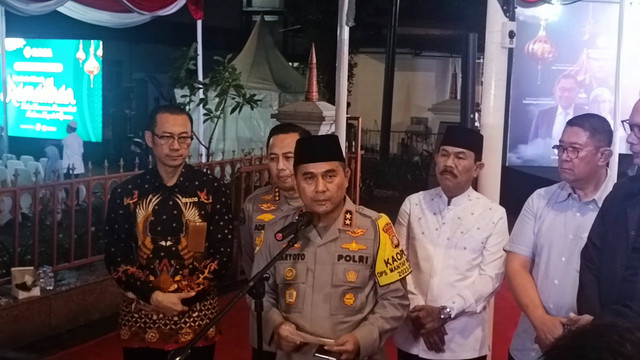 Kapolda Metro Jaya Irjen Pol Karyoto saat dijumpai di Mapolda Metro Jaya, Jumat (22/3/2024). Foto: Thomas Bosco/kumparan