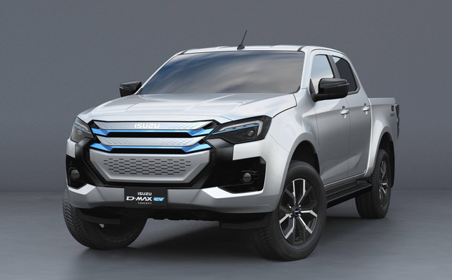 Isuzu D-Max listrik. Foto: dok. Isuzu