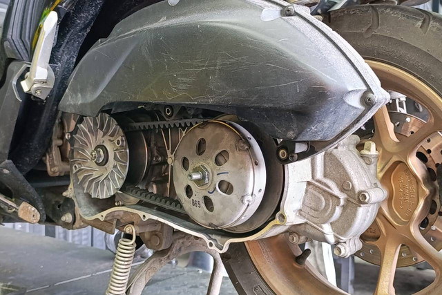 Ilustrasi CVT motor matic. Foto: Fitra Andrianto/kumparan