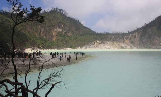 Kawah Putih Ciwidey. Sumber: Unsplash/Maneesh Shahani