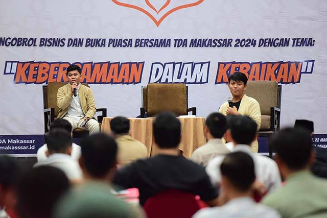 Ratusan Member Komunitas Pengusaha TDA Makassar Ngobis dan Buka Puasa Bersama (1)