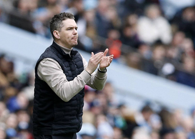 Pelatih Manchester United Wanita, Marc Skinner. Foto: Craig Brough/REUTERS