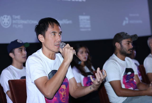 Konferensi pers launching trailer dan poster film Glenn Fredly The Movie di Epicentrum, Jakarta, Senin, (25/03/2024). Foto: Agus Apriyanto