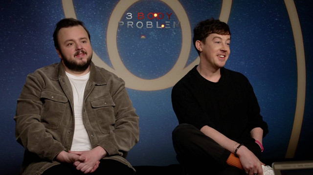 Junket Interview John Bradley & Alex Sharp 3 Body Problem. Foto: Netflix