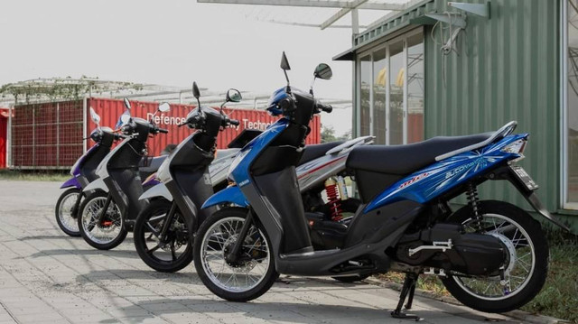Yamaha Mio Sporty restorasi. Foto: Jimmy Anwar/Mio Nizer