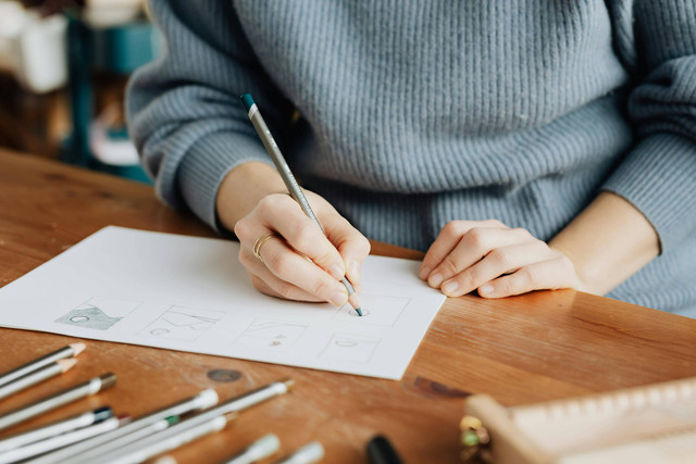 Ilustrasi Proses Desain Produk. Sumber: Pexels/Karolina Grabowska
