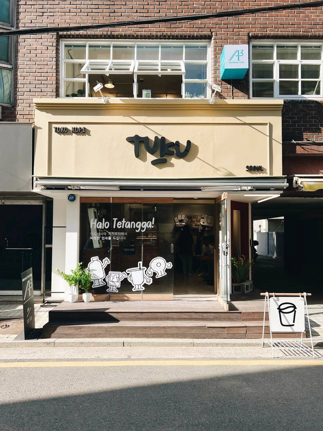 Pop Up Store Kopi TUKU di Seoul. Foto: Dok. Toko Kopi Tuku